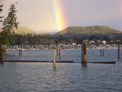 Sooke Harbour Rainbow