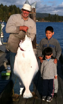 VIPfishing catches a nice halibut