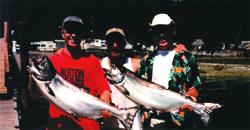 happy fishermen